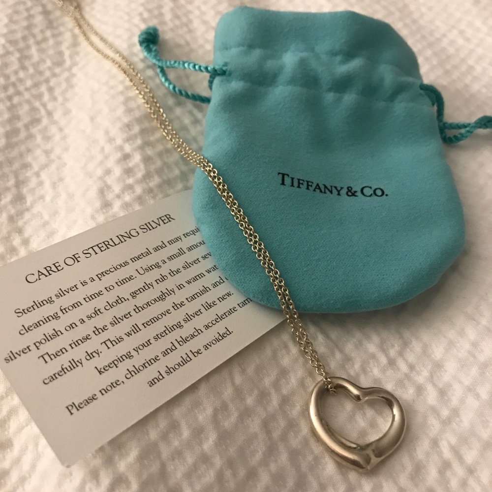 Tiffany & Co. Elsa Peretti Open Heart - 22mm - Picture 1 of 3